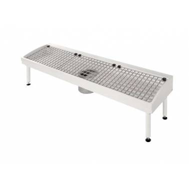 Lava-sapatos e botas sem sifão integrado e largura de 2100mm, modelo MIRANIT, marca Franke KWC, referência SIRW731B