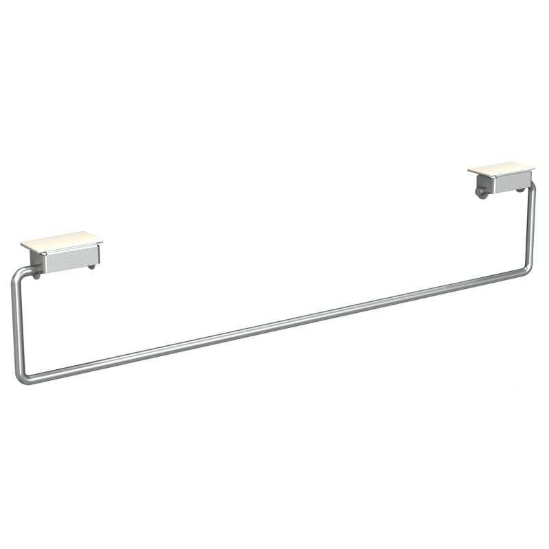 Towel rack for collective washbasin made of satin chrome nickel steel, 478mm, model SATURN, brand Franke KWC, reference TB60