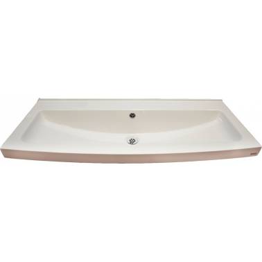 Lavabo mural collectif en matériau minéral 1200 mm, modèle MIRANIT, marque Franke KWC, référence SOLX1200