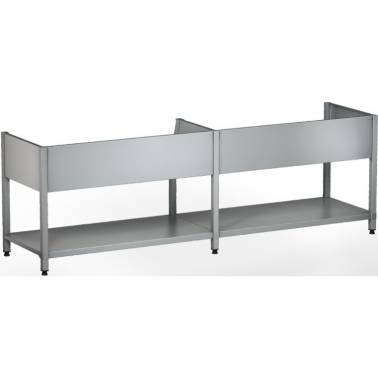 2600 mm satinierter Chromnickelstahl-Anschraubrahmen von Franke KWC, Referenz MAXF260-70