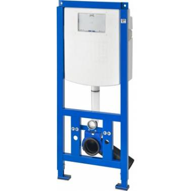 Estrutura de fixação para sanitas suspensas com cisterna oculta, modelo AQUAFIX, marca Franke KWC, referência AQFX0006