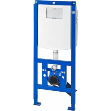 Telaio per WC sospesi per disabili con cassetta di scarico nascosta, modello AQUAFIX, marca Franke KWC, riferimento AQFX0007