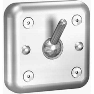 Cabide em aço inoxidável com fixação frontal, modelo HEAVY-DUTY, marca Franke, referência HDTX692