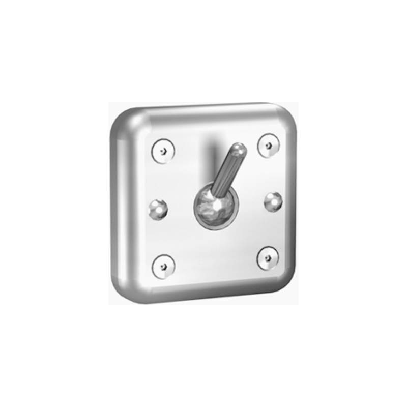 Perchero fabricado en acero inoxidable con montaje de la parte delantera modelo HEAVY-DUTY marca Franke, referencia HDTX692