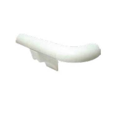 Linear handrail for hospitals and nursing homes made of aluminium with PVC coating by Komercia