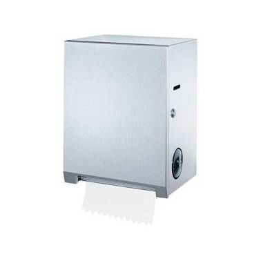 Dispensador de papel toalha em rolo da marca Bobrick