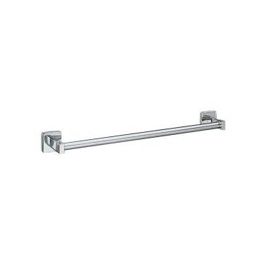 Bobrick Satin Finish 610mm Wall Mount Straight Towel Bar