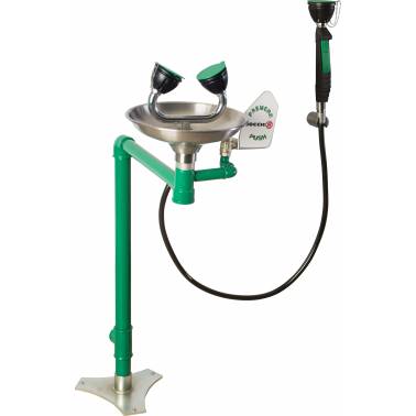 Lavaojos de Suelo Adaptado Acero Inoxidable Mando Manual marca Bocchi