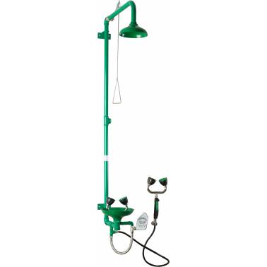 Ducha y Lavaojos Pared | Polipropileno | Ducha Manual Dual marca bocchi