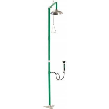 Ducha Lavaojos a Suelo | Acero Inox | Ducha Manual marca bocchi