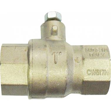 Valvula de bola 1" inox hembra-hembra marca bocchi