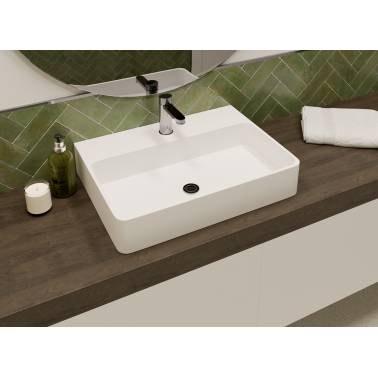 Lavabo solid surface modelo JUNO marca art&bath