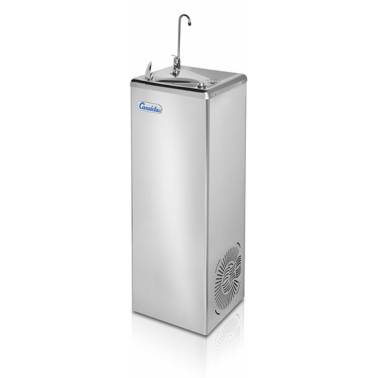 Push-button operated cold water fountain plus 35L glass filler Series 6 brand Canaletas . Reference M-6APULV