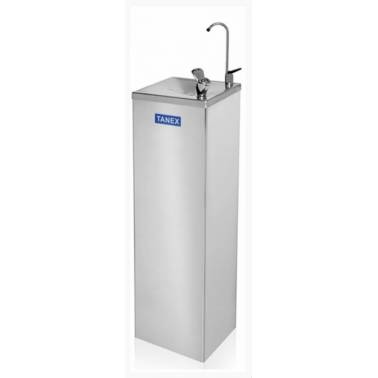 Fontana d'acqua fredda da 18 litri azionata a pulsante e riempitrice di bicchieri, serie TANEX, marchio Canaletas
