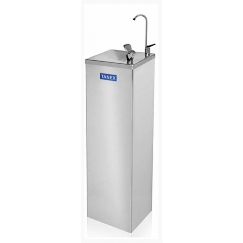 18L push-button operated cold water fountain and glass filler, TANEX Series, Canaletas brand