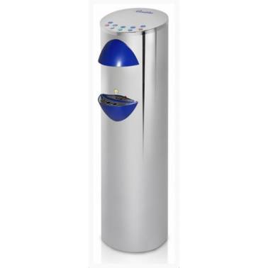 Fuente de agua con pulsadores electrónicos dos salidas, agua fría y agua caliente Serie ID marca Canaletas