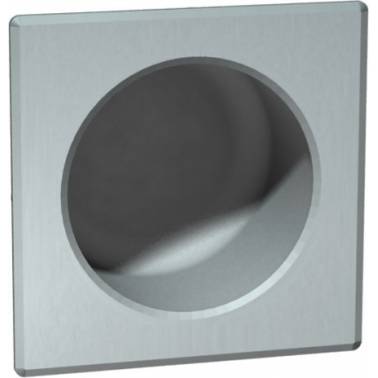 Eingebauter Toilettenpapierhalter aus satiniertem Edelstahl der Marke ASI, Referenz 110-1