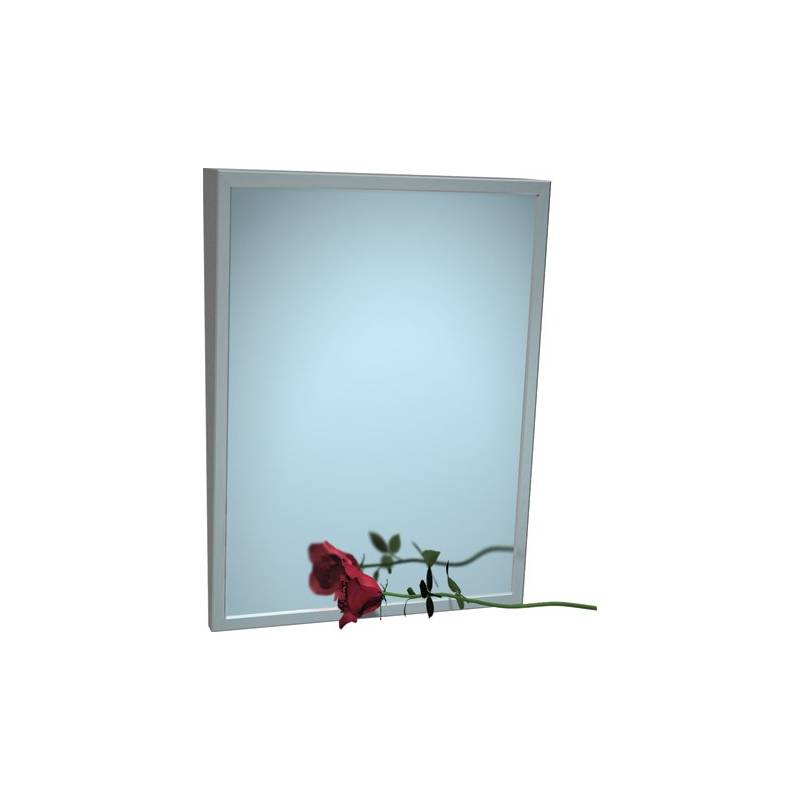 Espejo de baño con marco con inclinación fija disponible en varias medidas marca ASI, referencia 10-0353-1824