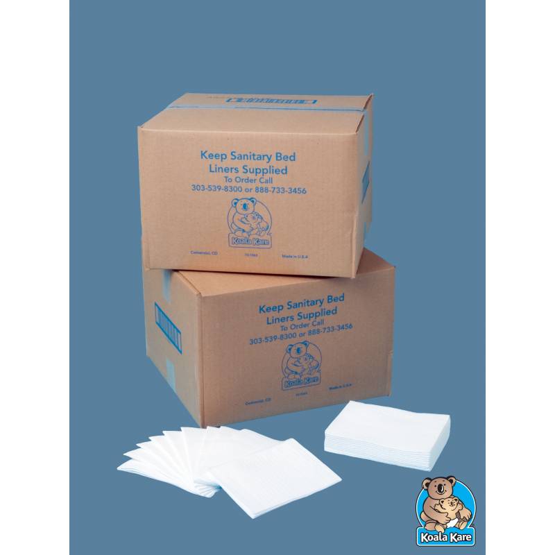Protective toilet paper for diaper changer. Bobrick