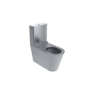 WC monoblocco in acciaio inox