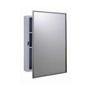 Armoire à pharmacie murale de salle de bain Bobrick avec miroir