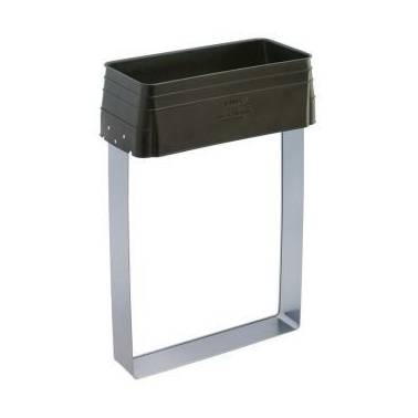 Bobrick brand disposable bag holder for trash cans
