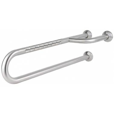 Asidero fijo tres anclajes fabricado en acero inoxidable AISI304 acabado satinado longitud 60cm.