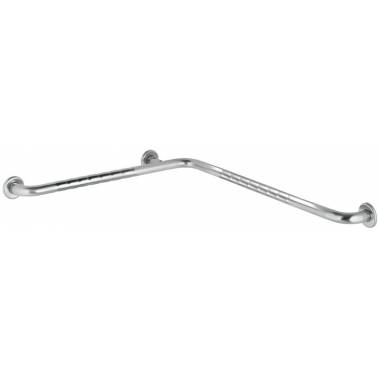 Maniglia con angolo a 90 ° a due pareti realizzata in acciaio inox con Komercia satinata, lucida o laccata bianca