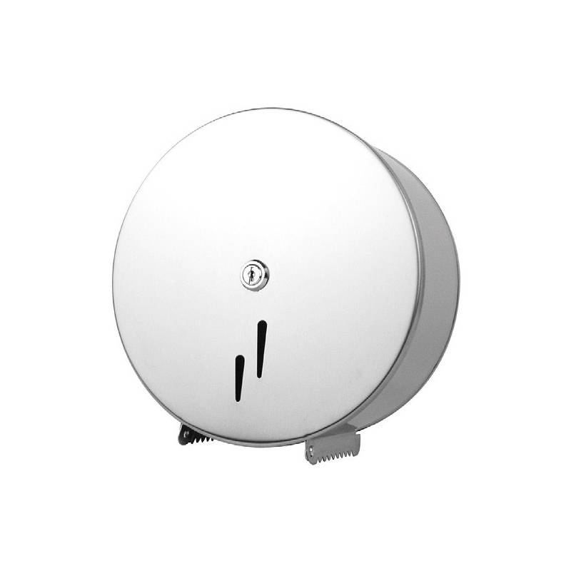 Portarrollos industrial de acero inox satinado