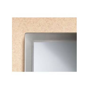 Espejo con marco acanalado 46 Ancho x 61 Altura