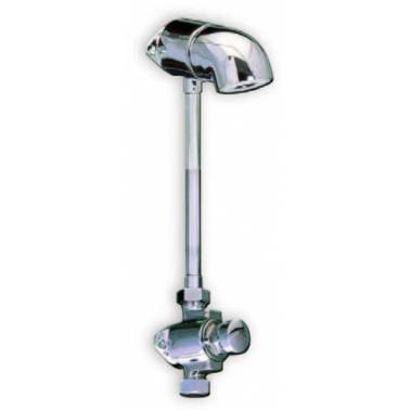 Conjunto temporizado de ducha con grifo temporizado y rociador para baños de uso colectivo marca ARU, referencia 300.09