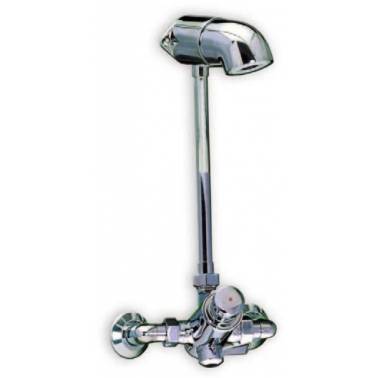 Timed shower mixer set for public bathrooms with anti-legionella system, ARU brand, reference 300.43