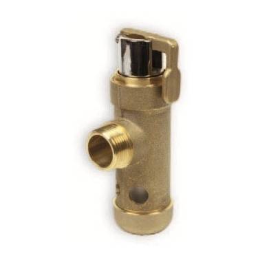 Valvola di scarico WC temporizzata in ottone, marca ARU, riferimento 400.14