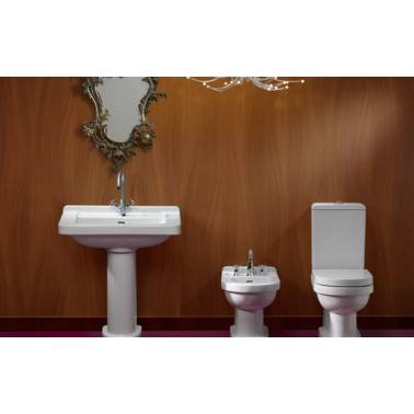  Set komplett mit WC-Sitz und Deckel Klassiker Duroplast Flagge Unisan