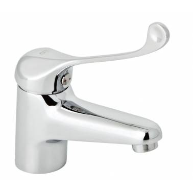 Single-lever mixer with special gerontological handle for people with reduced mobility PMR reference 1190 04 brand Genebre