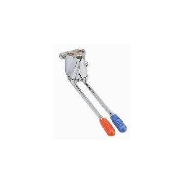 Professional vertical pedal mixer tap with double pedal ref. 1345 04 brand GENEBRE