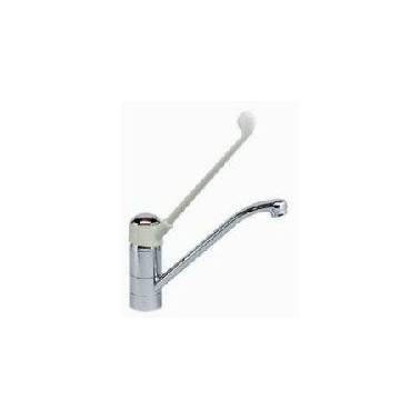 Single-lever sink mixer with long gerontological handle ref. 1708 04 brand GENEBRE