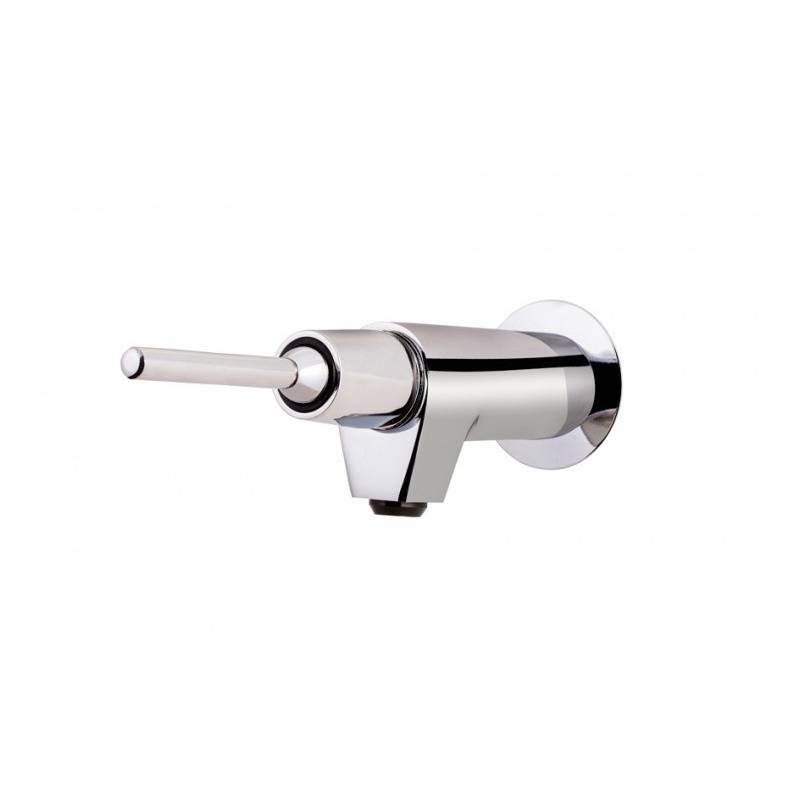 Single-water time-controlled tap for wall-mounted washbasin with lever opening with ball joint reference 26920 PRESTO