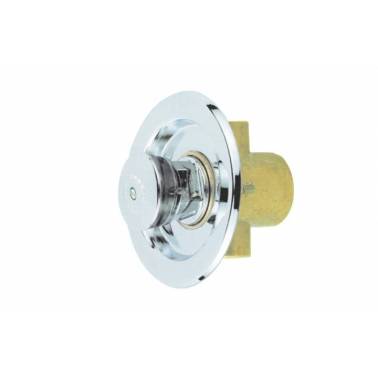 Rubinetto monoacqua PRESTO temporizzato per orinatoi a parete con apertura a pulsante. Riferimento 10708