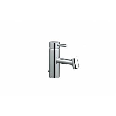Torneira monocomando para lavatório modelo TUBE eco cromada com válvula automática, marca Unisan