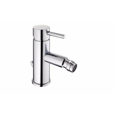 Unisan brand ÍCONE single-lever bidet mixer tap with automatic chrome valve