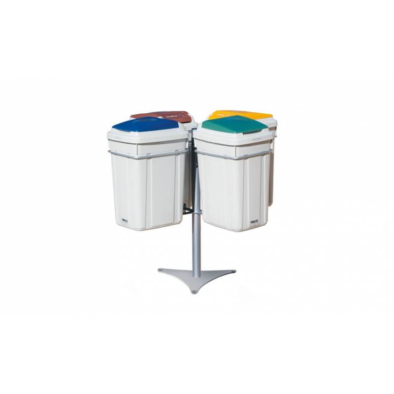 Recycling island model Eco-Lid Cervic, reference MEUIE03