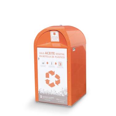 Mini bidon d'huile usagée Cervic 360L, référence MEU05222