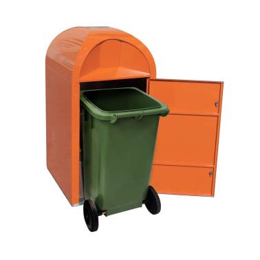 Cervic 360L Innenbehälter mit zwei pedallosen Rädern und Deckel, Referenz MEU05AC5