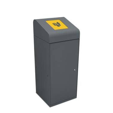 Self-extinguishing recycling bin, Berlin model, CERVIC brand, reference MEC17111