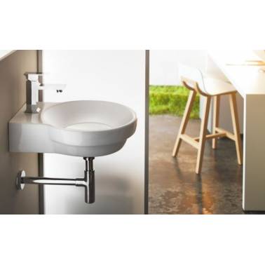 Lavabo de porcelana sobre encimera o suspendido modelo Marsella Bathco