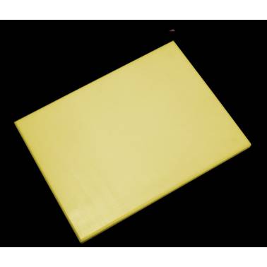 Fibra por plancha de 2020x1020 mm y 20 mm de grosor en color amarillo Fricosmos