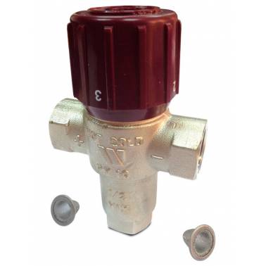 Válvula mezcladora termostática H-H-H de 1/2” Fricosmos