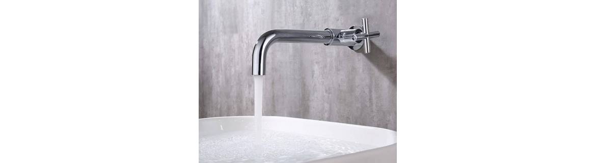 Exposed wall taps