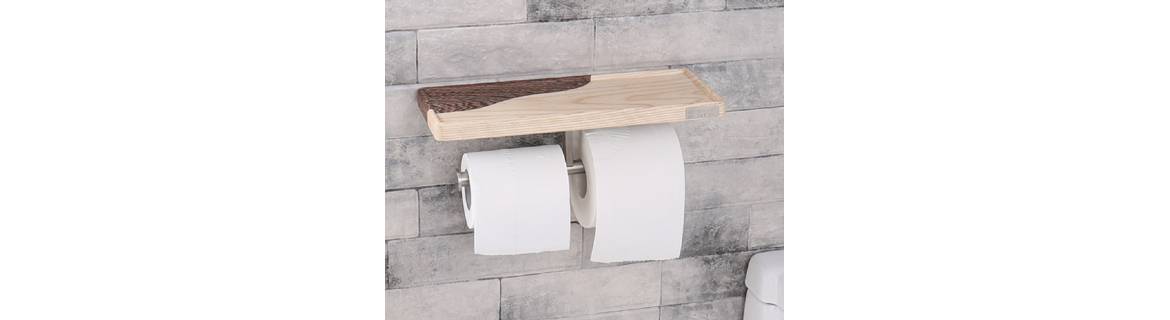 Toilettenpapier und Papier für die Hände